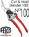 Felco Secateurs 100 (Cut & Hold) - FM100