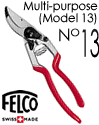 Felco Secateurs 13 (Multi Purpose) - FM13