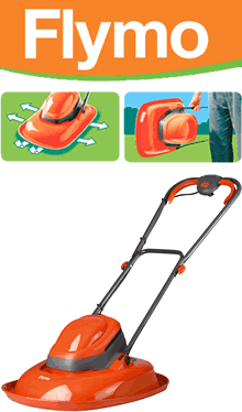 Flymo Electric Hover Lawnmower Turbo 400 - 963410001