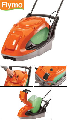 Flymo Electric Hover Lawnmower Glidemaster 340