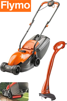 Flymo Venturer 32 Electric Lawnmower + Mini Trim