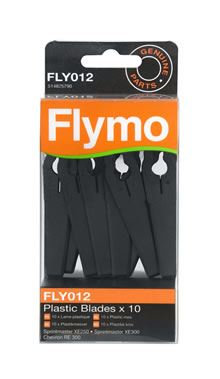 Flymo Plastic Blades - FLY012 514825790