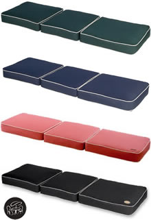 Glencrest Bespoke Polyester Collection 3 Seat Bench Cushion