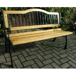 Horninglow 2 Seater Cast Iron Garden Bench