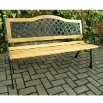 Melbourne 2 Seater Cast Iron Garden Bench