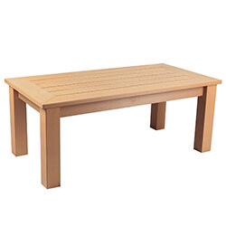 Small Image of Winawood Wood Effect Coffee Table - Teak