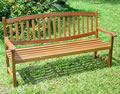 Hardwood 3 Seater Garden Bench