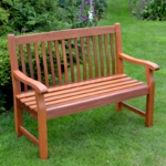 Hardwood Duffield 2 Seater Garden Bench