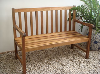 Hardwood Kent 2 Seater Garden Bench