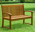 Hardwood Kingston 2 Seater Garden Bench