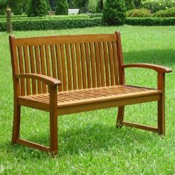 Hardwood Kingston 2 Seater Garden Bench