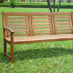 Hardwood Westbury 3 Seater Garden Bench