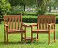 Hardwood Kingston Love Seat