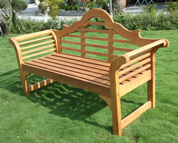 Lutyens Bench 3 Seater FSC Wood