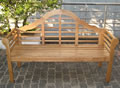 Oak Lutyens 2 Seater Garden Bench