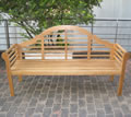 Oak Lutyens 3 Seater Garden Bench