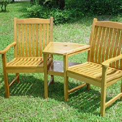 Oak Companion Bench