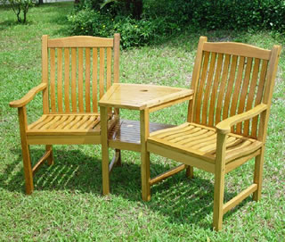 Oak Companion Bench