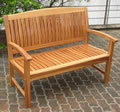 Regal Oak 2 Seater Garden Bench