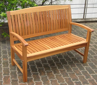 Regal Oak 2 Seater Garden Bench
