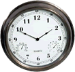 Weather Eye 16 Inch Outdoor Clock & Weather Station
