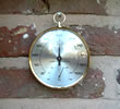 Brass Thermometer / Hygrometer