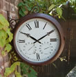 Greenwich Double Sided Station Garden Clock