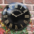 Black Westminster Clock