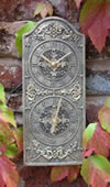 Kew Clock and Thermometer