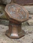Pedestal Clock
