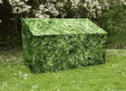 Garden Bench Cover - Evergreen