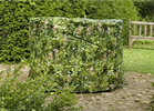 Camouflage Medium Round Patio Furniture Cover - Long Grass