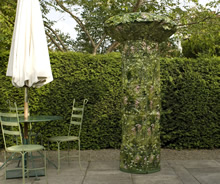 Camouflage Patio Heater Cover - Long Grass