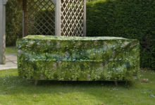 Camouflage Rectangular Table Cover - Long Grass