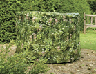 Camouflage Small Round Patio Furniture Cover - Long Grass