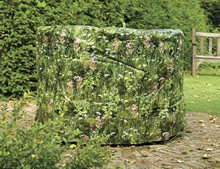 Camouflage Small Round Patio Furniture Cover - Long Grass