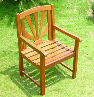 Sunrise Hardwood Armchair