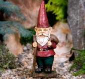 Garden Gnomes - Hiking Gnome