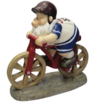 Garden Gnomes - Olympic Edition Woodland Wilf Gets Peddling