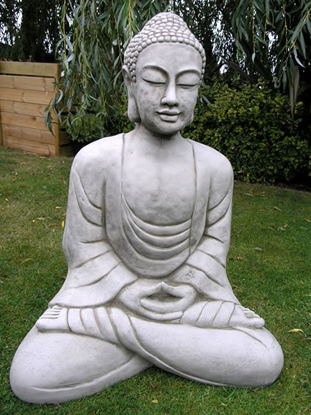 Giant Buddha Garden Statue Bd30 169 99 Garden4less Uk - Extra Large Garden Buddha Head