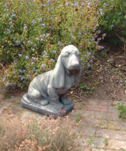 Barney the Basset Hound Statue