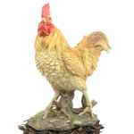 Buff Cockerel - Resin Garden Ornament