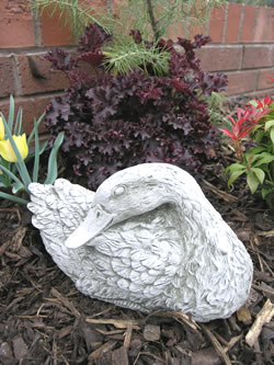 Duck Stone Garden Ornament Statue