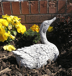 Duck Stone Garden Ornament Statue