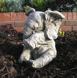 Tearful Eric The Elephant Garden Ornament Statue