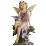 Fairy Dust Twins: Mushroom Garden Ornaments