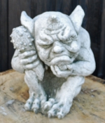 Club Orc Garden Ornament