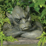 Garden Gargoyle - Thinking Gargoyle