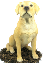 Golden Labrador Dog - Resin Garden Ornament