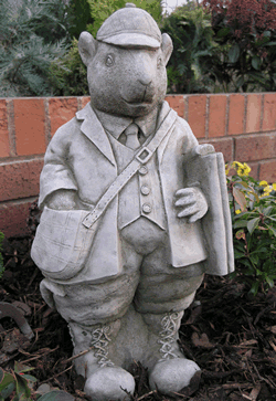 Hunter Stone Garden Ornament Statue